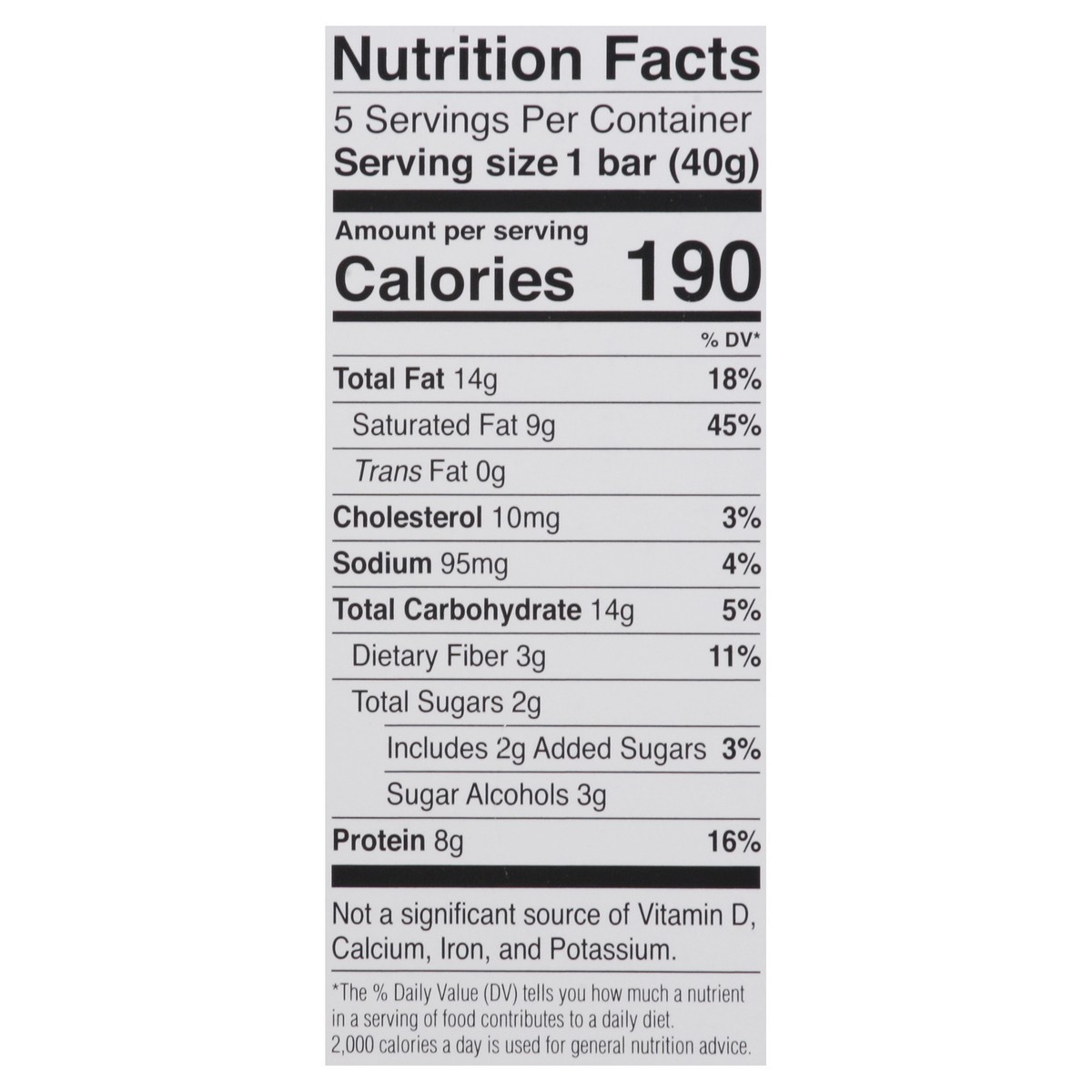 slide 4 of 13, Zone Perfect Choc Hazelnut Keto Bar 5Pk, 7.05 oz