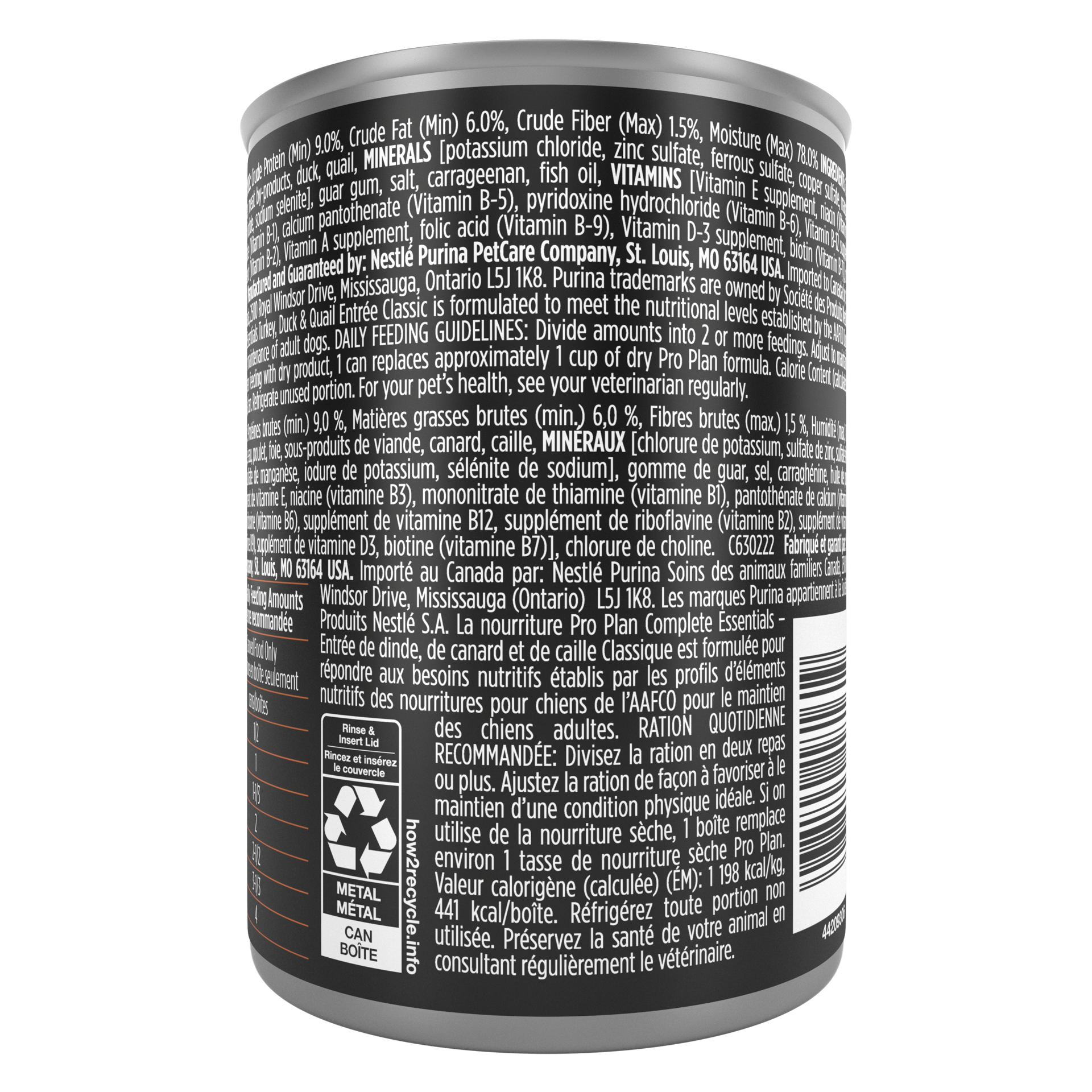 slide 2 of 2, Purina Pro Plan Grain Free Wet Dog Food, Turkey, Duck and Quail Entree, 1 ct