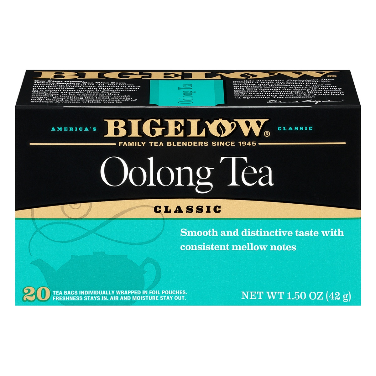 slide 1 of 1, Bigelow Classic Oolong Tea, 20 ct