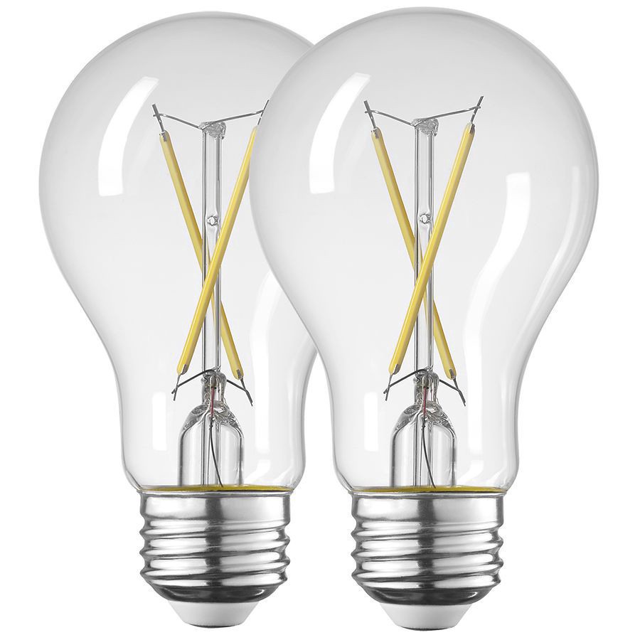 slide 1 of 1, GLOBE 40W Light Blubs, 2 ct