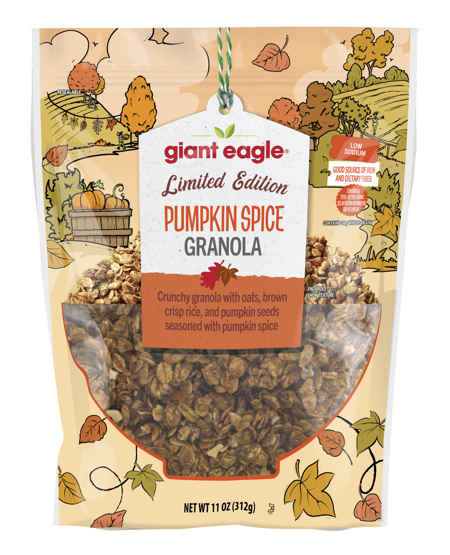 slide 1 of 1, Ge Pumpkin Spice Granola, 11 oz