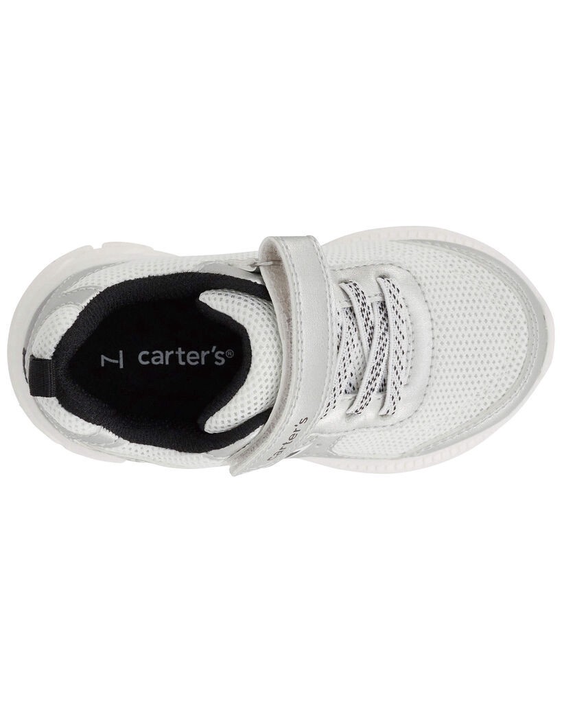 slide 2 of 6, Carter's Toddler Athletic Sneakers White 12, 1 ct