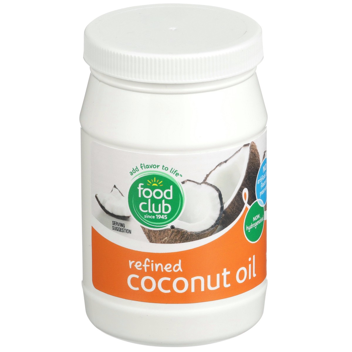 slide 2 of 9, Food Club Refined Coconut Oil, 14 fl oz