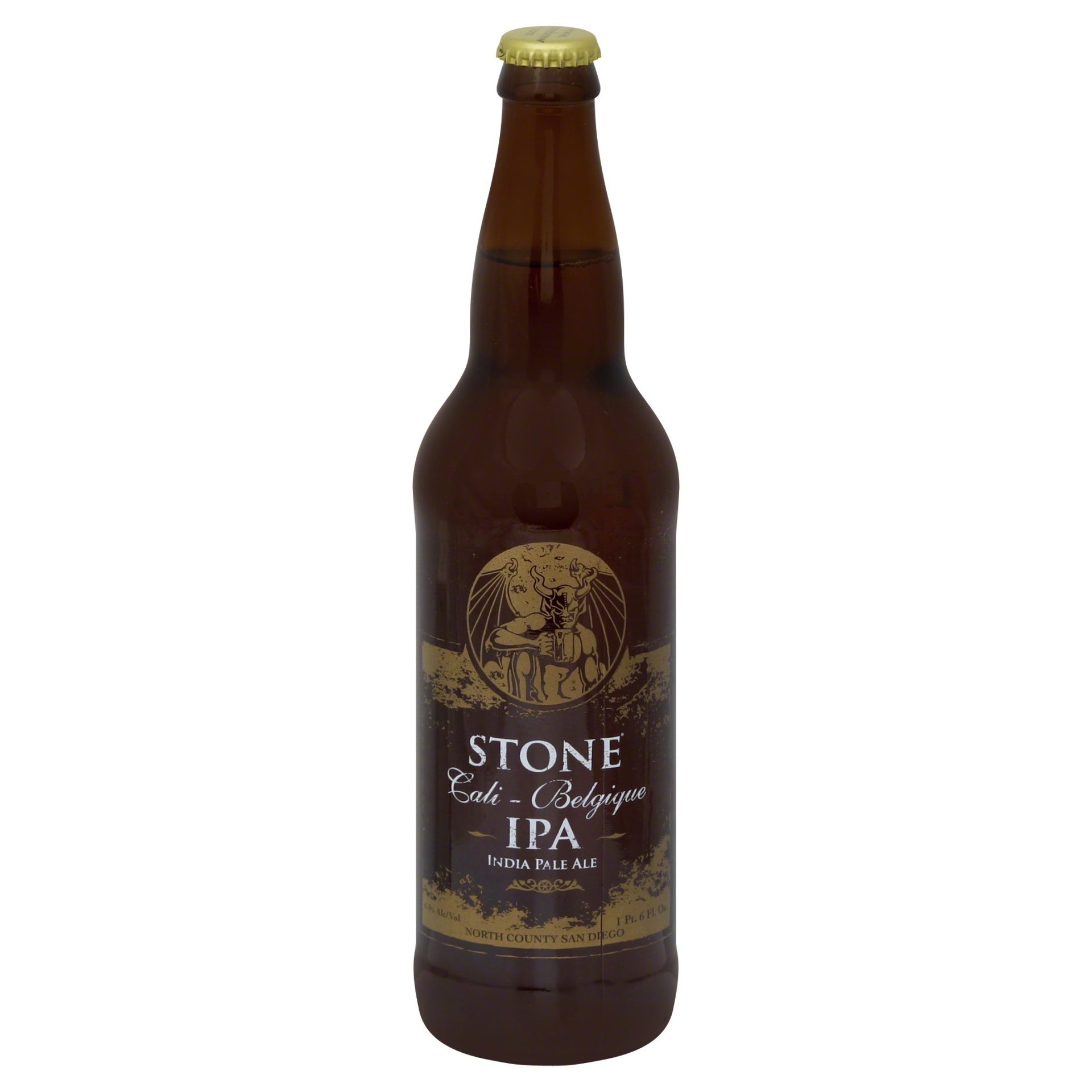 slide 1 of 1, Stone Brewing Stone Cali-Belgique IPA Bottle, 22 oz