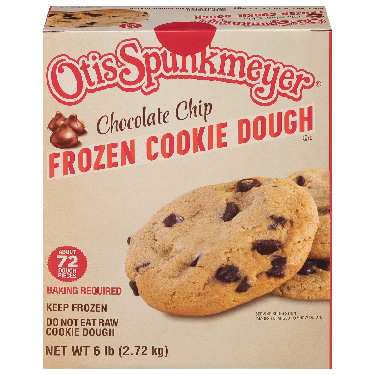 slide 2 of 4, Otis Spunkmeyer Cookie Dough, 6 lb