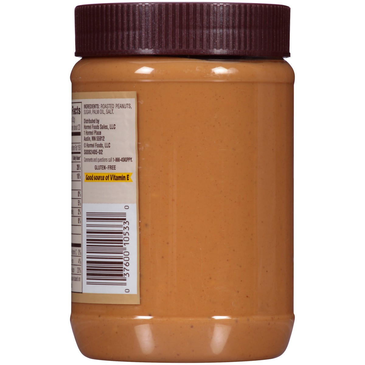 slide 6 of 7, Skippy Super Chunk Extra Crunchy Natural Peanut Butter Spread 26.5 oz. Jar, 26.5 oz