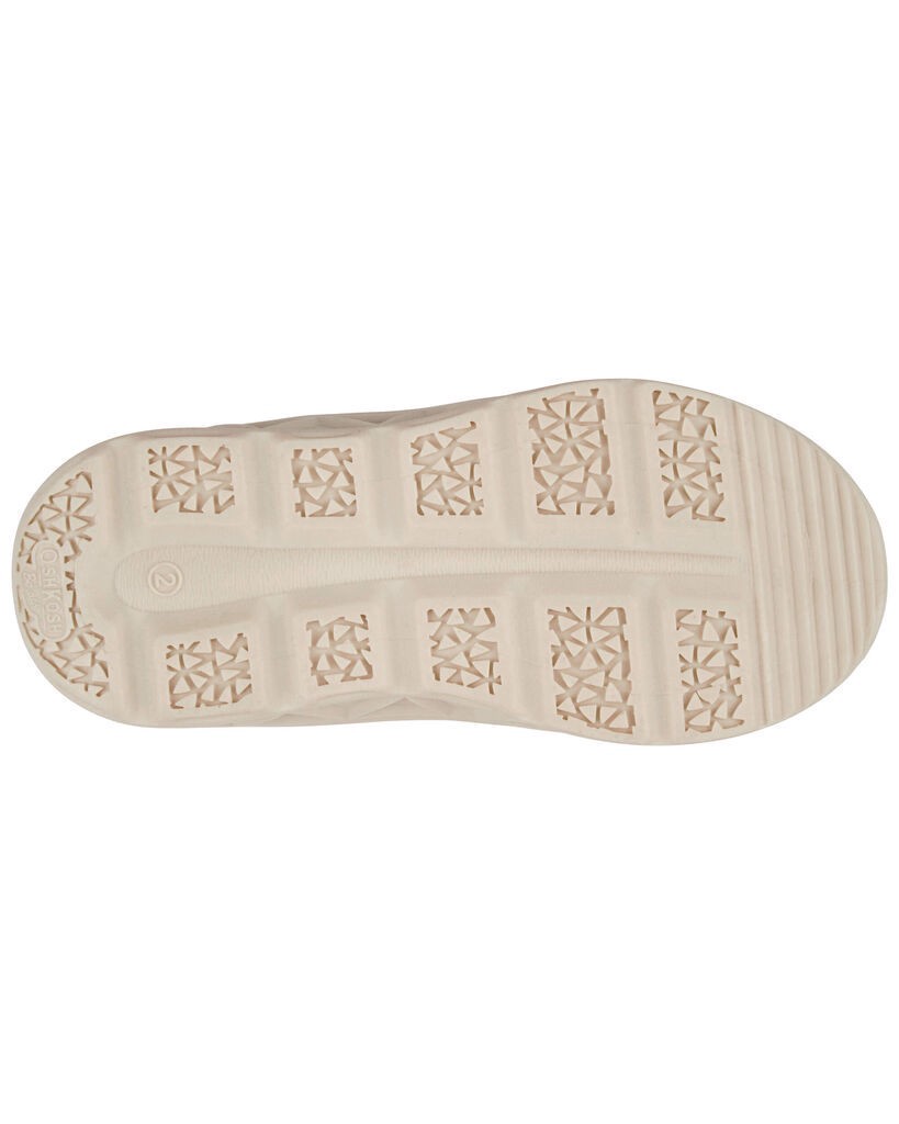 slide 6 of 6, Oshkosh Kid Groovy Easy-On Sneakers Tan 1Y, 1 ct
