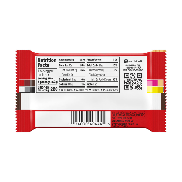 slide 7 of 7, KIT KAT Churro Flavored Full Size, Individually Wrapped Wafer Candy Bar, 1.5 oz