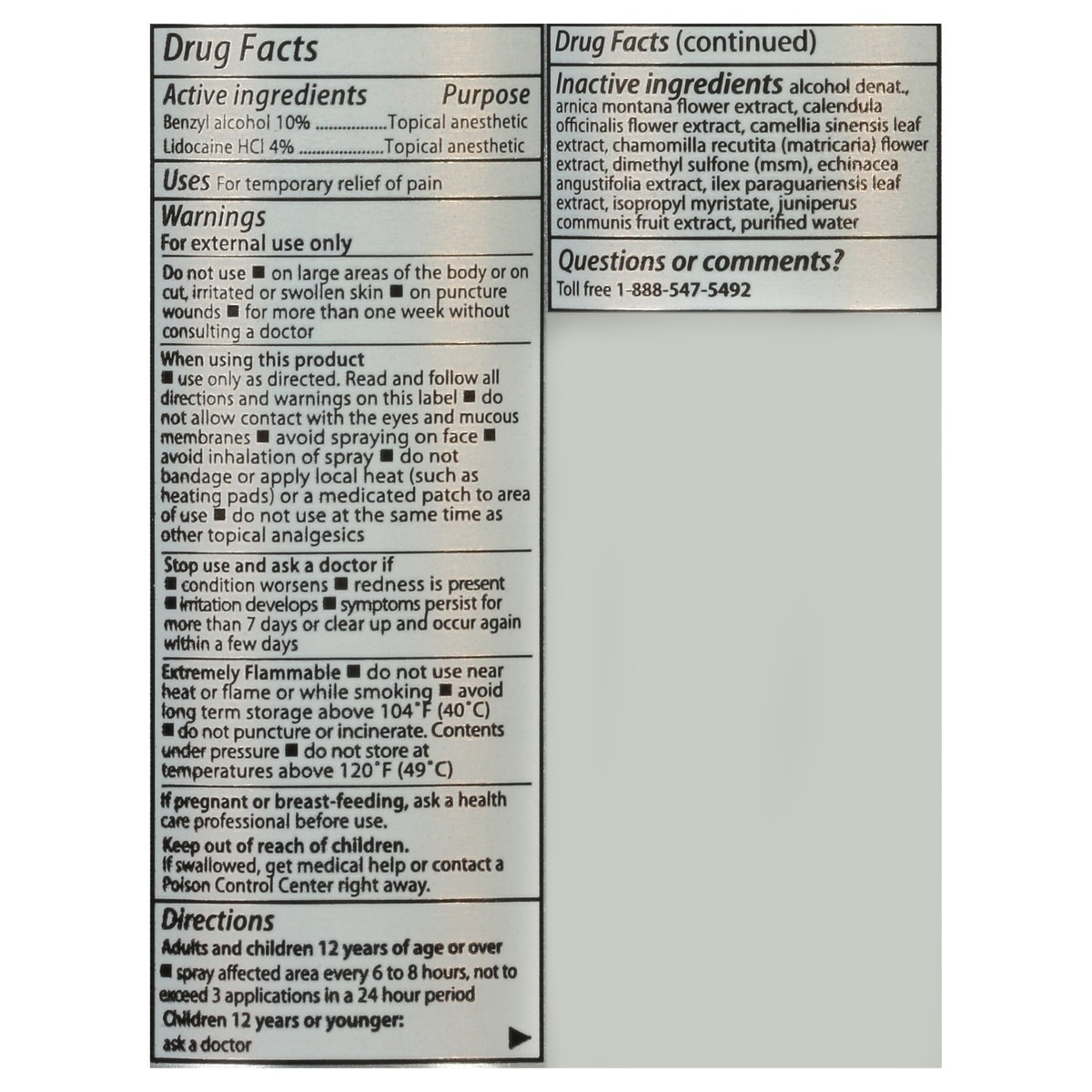 slide 8 of 12, CVS Health Maximum Strength Lidocaine Plus Pain Relief Dry Spray, 3 Oz, 3 oz