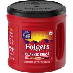 Folgers Classic Roast Ground Coffee - 25.9 oz
