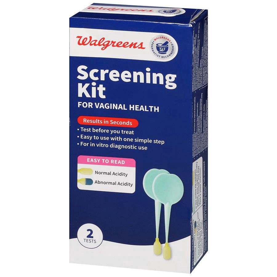 slide 2 of 3, Walgreens Screening Kit for Vaginal Health, 1 ct