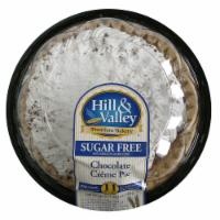 slide 1 of 1, Hill & Valley Sugar Free Chocolate Cream Pie, 25 oz