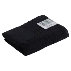 Martex Ultimate Soft Black Solid Bath Towel
