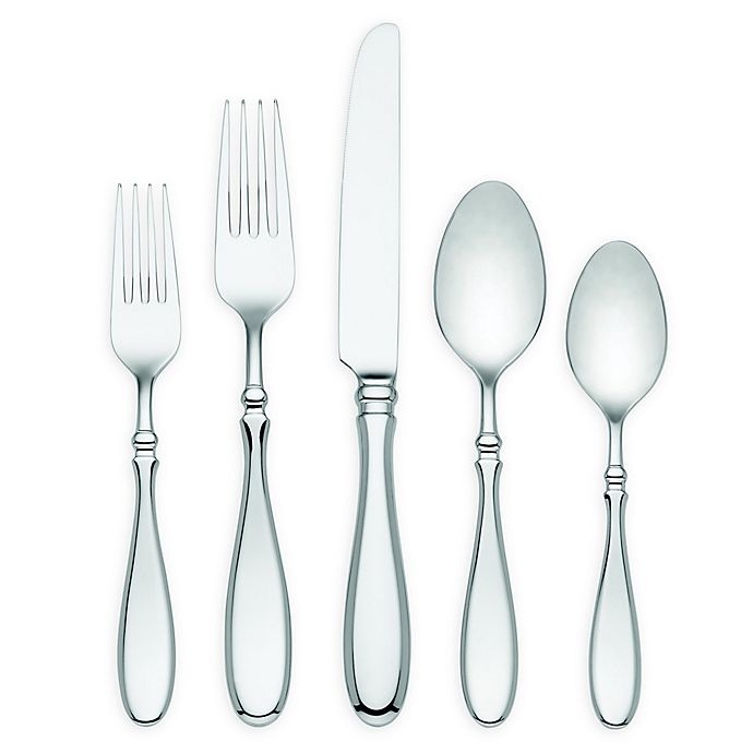 slide 1 of 1, Lenox French Carved Pearl Flatware Set, 20 ct