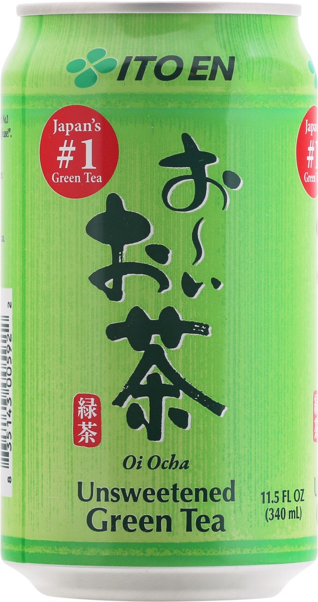 slide 9 of 9, Ito En Oi Ocha Unsweetened Green Tea 11.5 fl oz, 11.5 fl oz