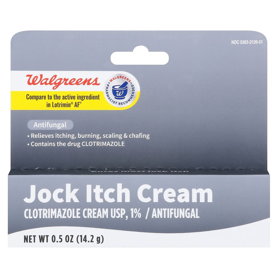 slide 1 of 5, Walgreens Jock Itch Cream, 0.5 oz