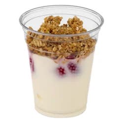 Yogurt Parfait Vanilla with Strawberries