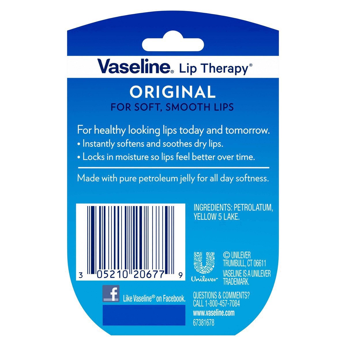 slide 33 of 34, Vaseline Lip Therapy Original 0.25oz, 0.25 oz