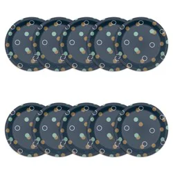 American Greetings K-Bubbles Any Round Plates - 10 ct