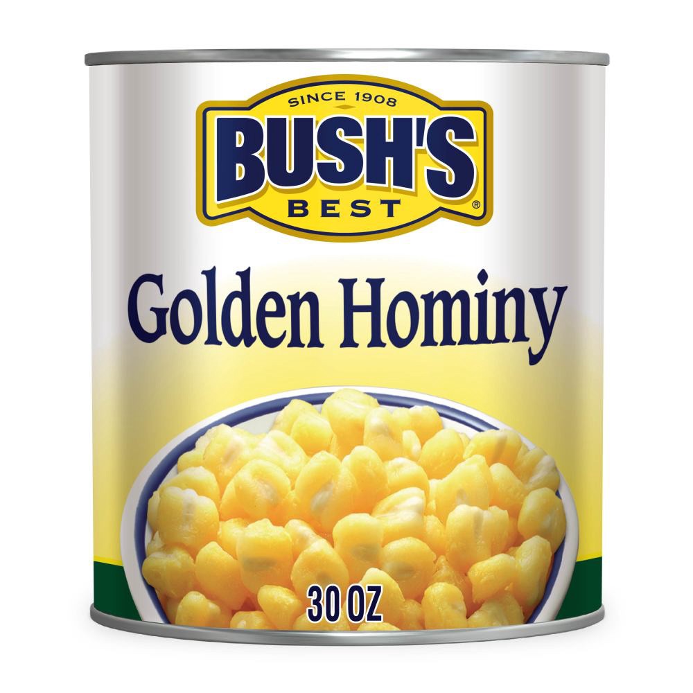 slide 1 of 5, Bush's Best Bush's Golden Hominy 30 oz, 30 oz