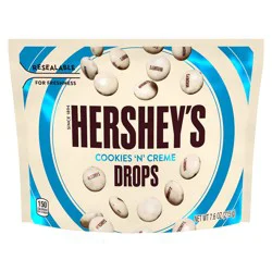 Hershey's Drops Cookies 'n' Creme Candy Bag, 7.6 oz