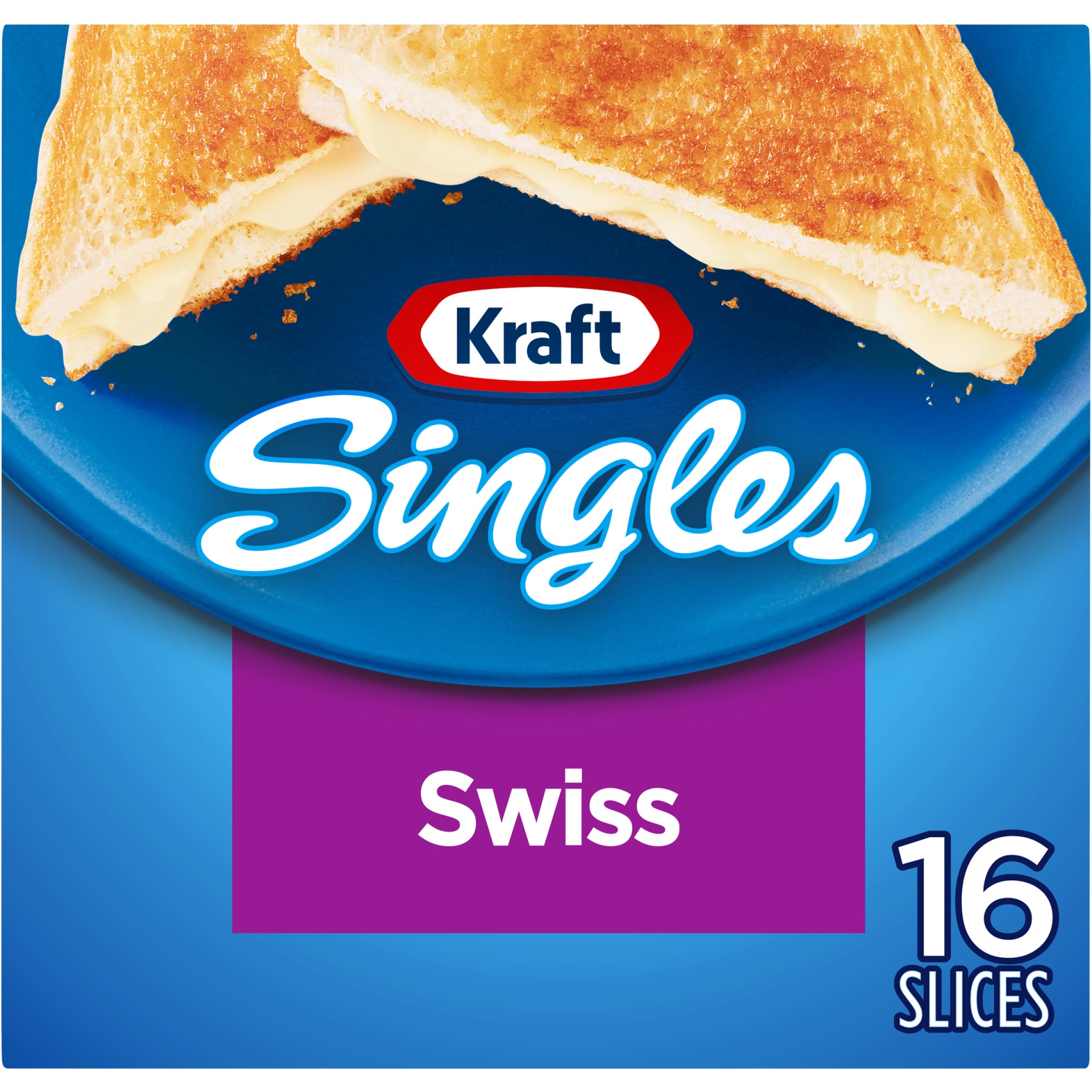 slide 1 of 6, Kraft Singles Swiss Pasteurized Prepared Cheese Product Slices Pack, 12 oz