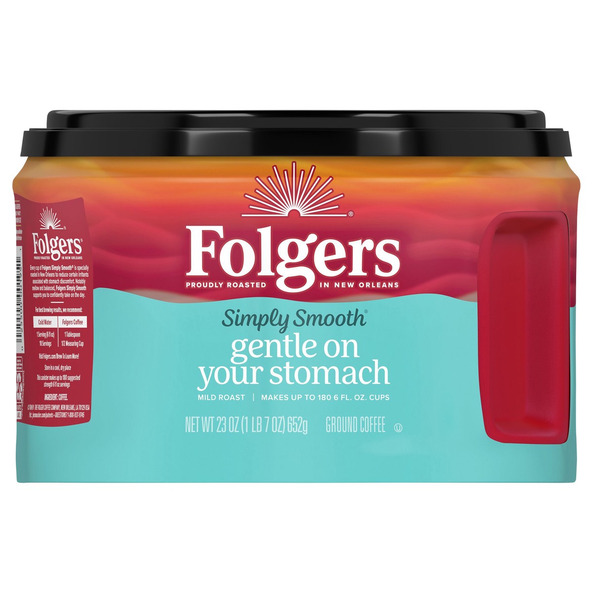 slide 1 of 5, Folgers Coffee - 23 oz, 23 oz