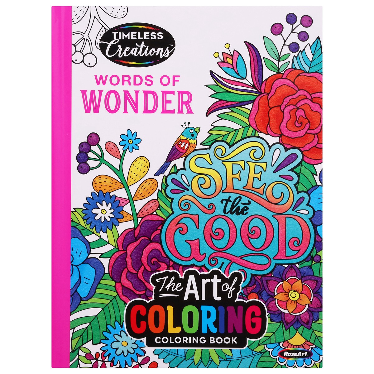 slide 4 of 4, Timeless Creations Words of Wonder Coloring Book 1 ea, 1 ct