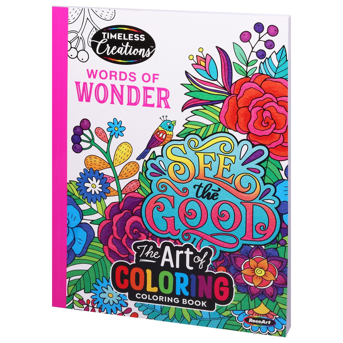 slide 2 of 4, Timeless Creations Words of Wonder Coloring Book 1 ea, 1 ct