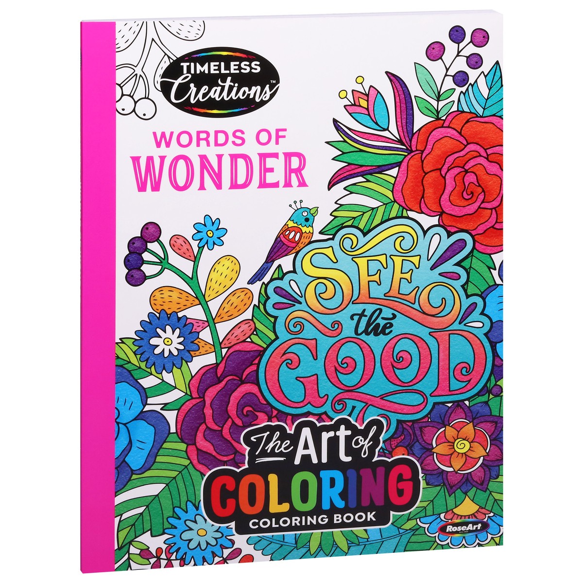 slide 3 of 4, Timeless Creations Words of Wonder Coloring Book 1 ea, 1 ct