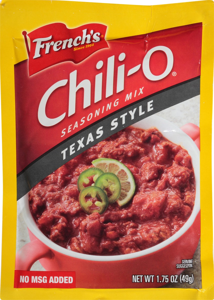 slide 2 of 8, French's Chili-O Texas Style Seasoning Mix, 1.75 oz