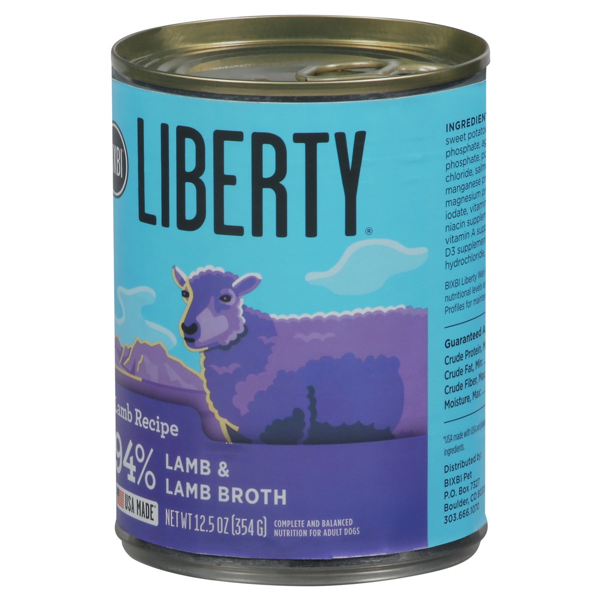 slide 4 of 9, Bixbi Liberty Dog Food 12.5 oz, 12.5 oz