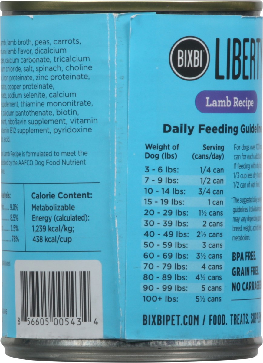 slide 6 of 9, Bixbi Liberty Dog Food 12.5 oz, 12.5 oz