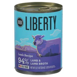Bixbi Liberty Lamb Recipe Dog Food 12.5 oz