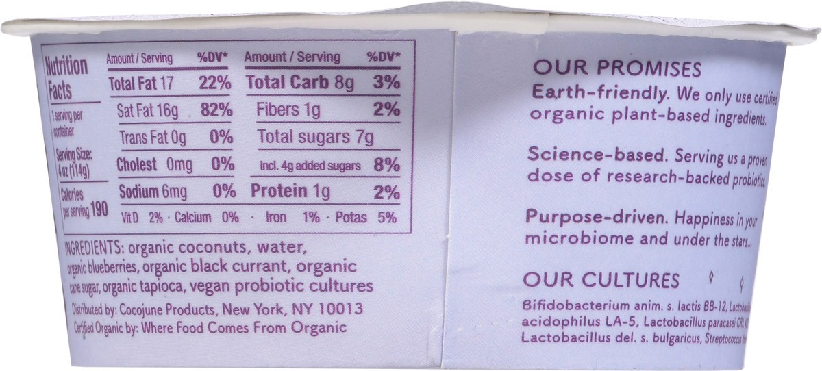 slide 12 of 13, Cocojune Organic Mixed Berry Cultured Coconut 1 ea, 