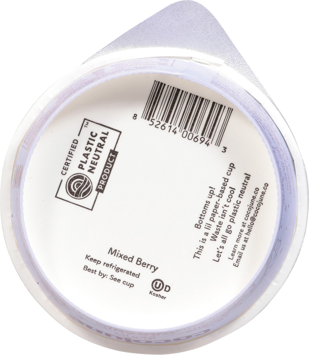 slide 10 of 13, Cocojune Organic Mixed Berry Cultured Coconut 1 ea, 