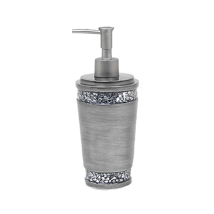 slide 1 of 2, India Ink Omni Lotion Dispenser - Pewter, 1 ct