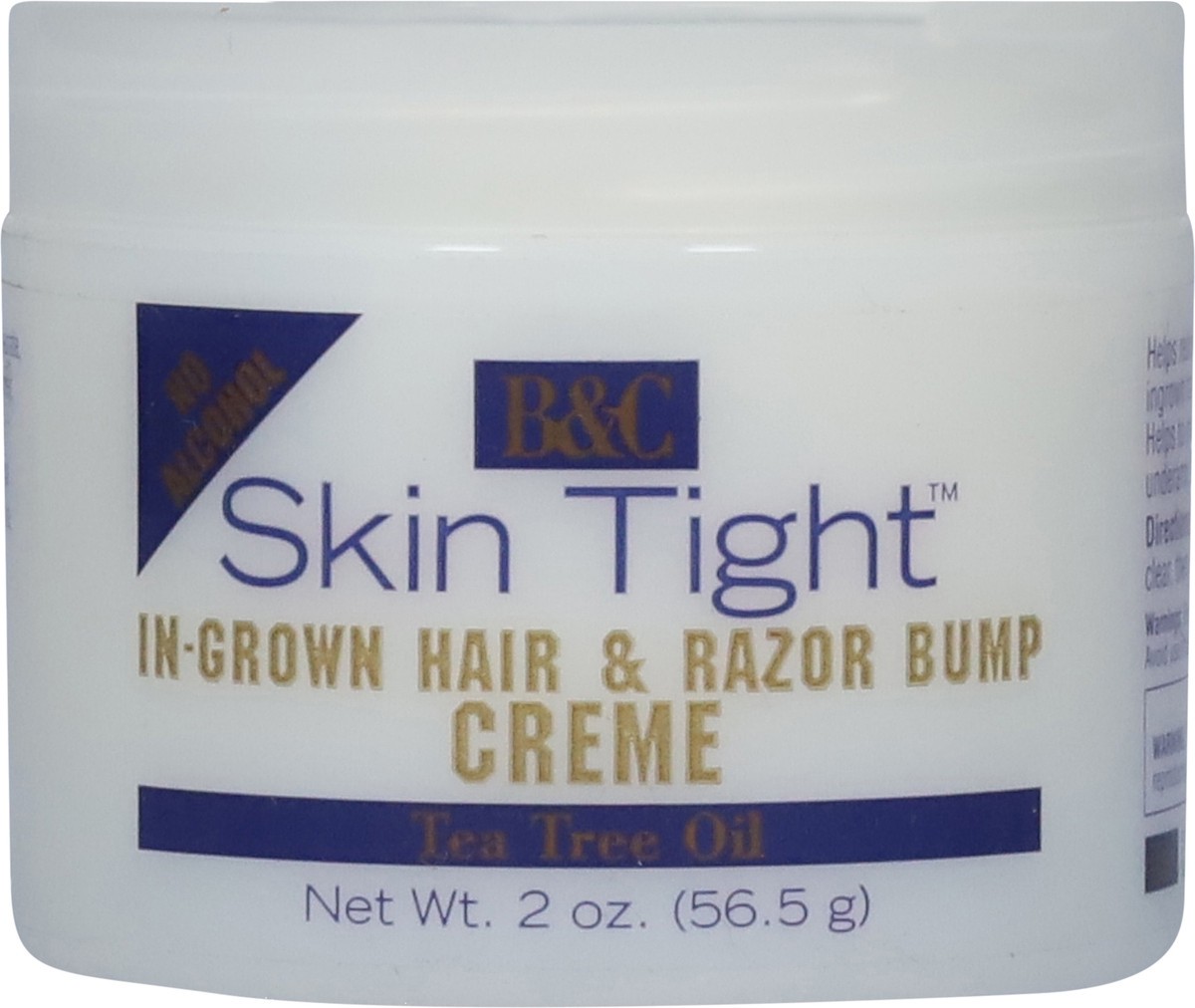 slide 2 of 9, B&C Skin Tight In-Grown Tea Tree OIl Hair & Razor Bump Creme 2 oz, 2 oz