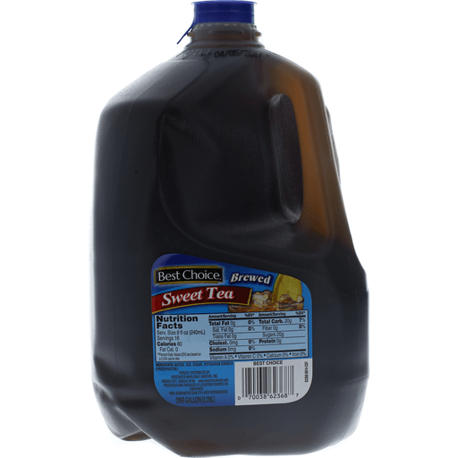 slide 1 of 1, Best Choice Brewed Sweet Tea - 128 oz, 128 oz