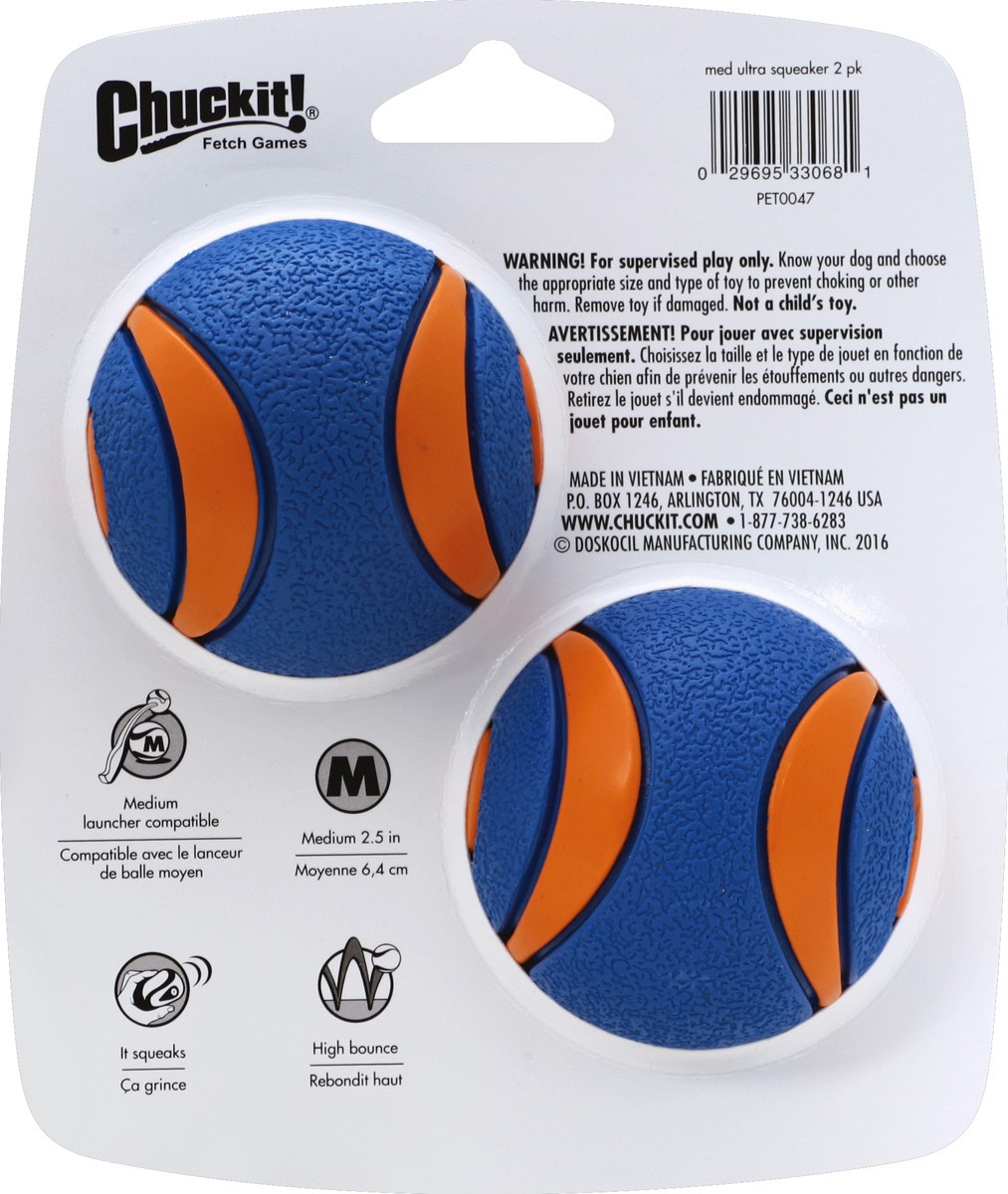 slide 4 of 8, Chuckit! Ultra Squeaker 2 ea, 1 ct