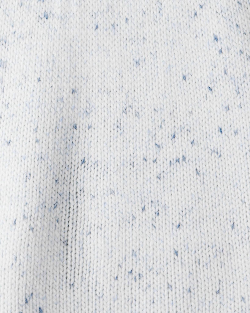 slide 2 of 2, Oshkosh Girls Sweater Knit Skirt - Blue White 7, 1 ct