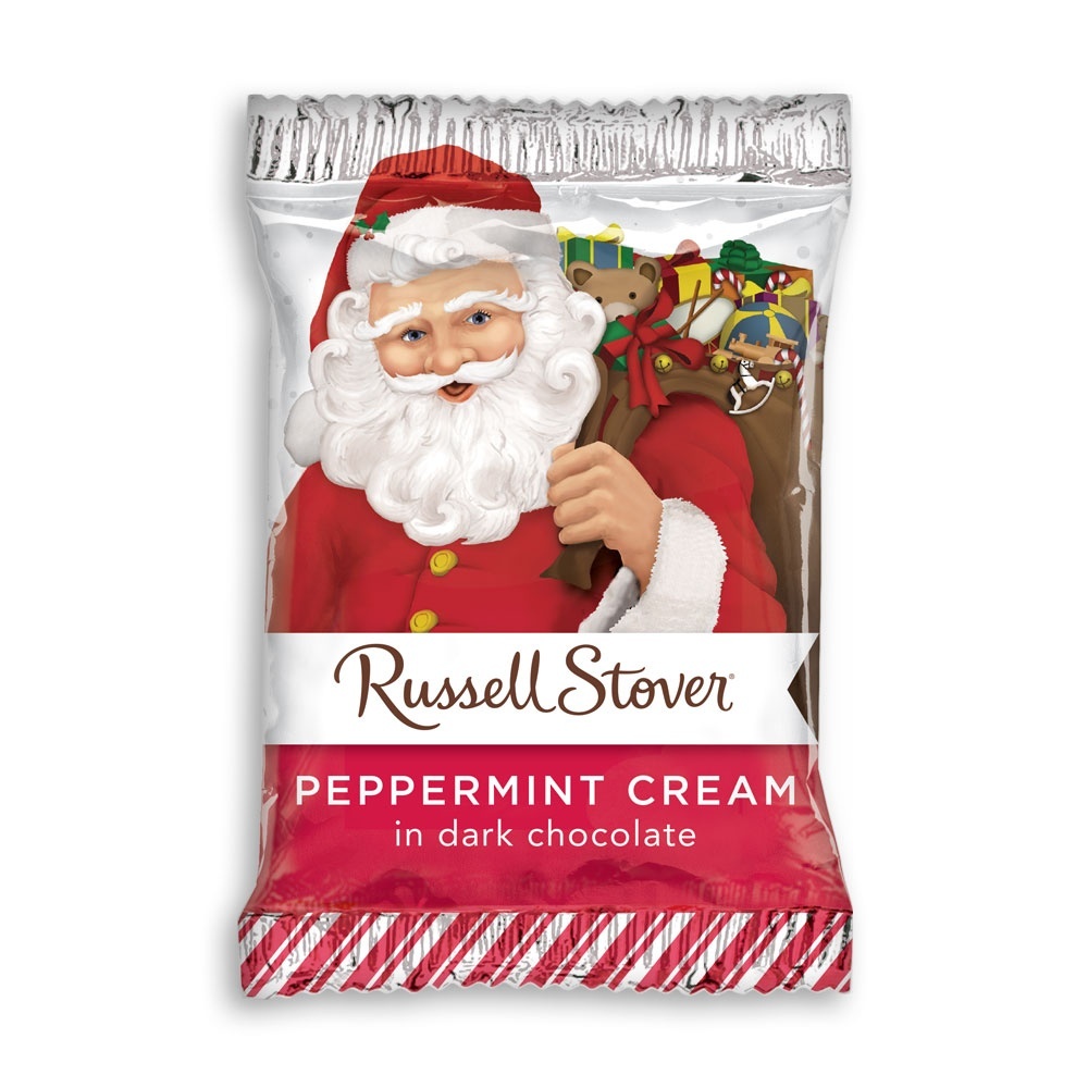 slide 1 of 1, Russell Stover Peppermint Cream Santa, 1 oz