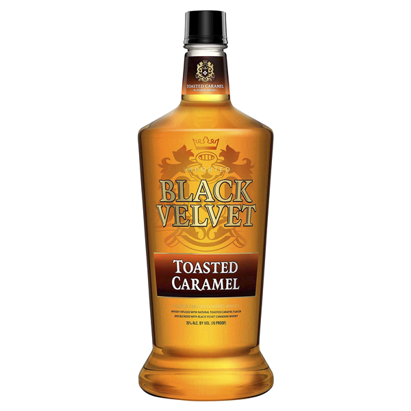 Black Velvet Toasted Caramel Canadian Whisky 1.75 liter Shipt