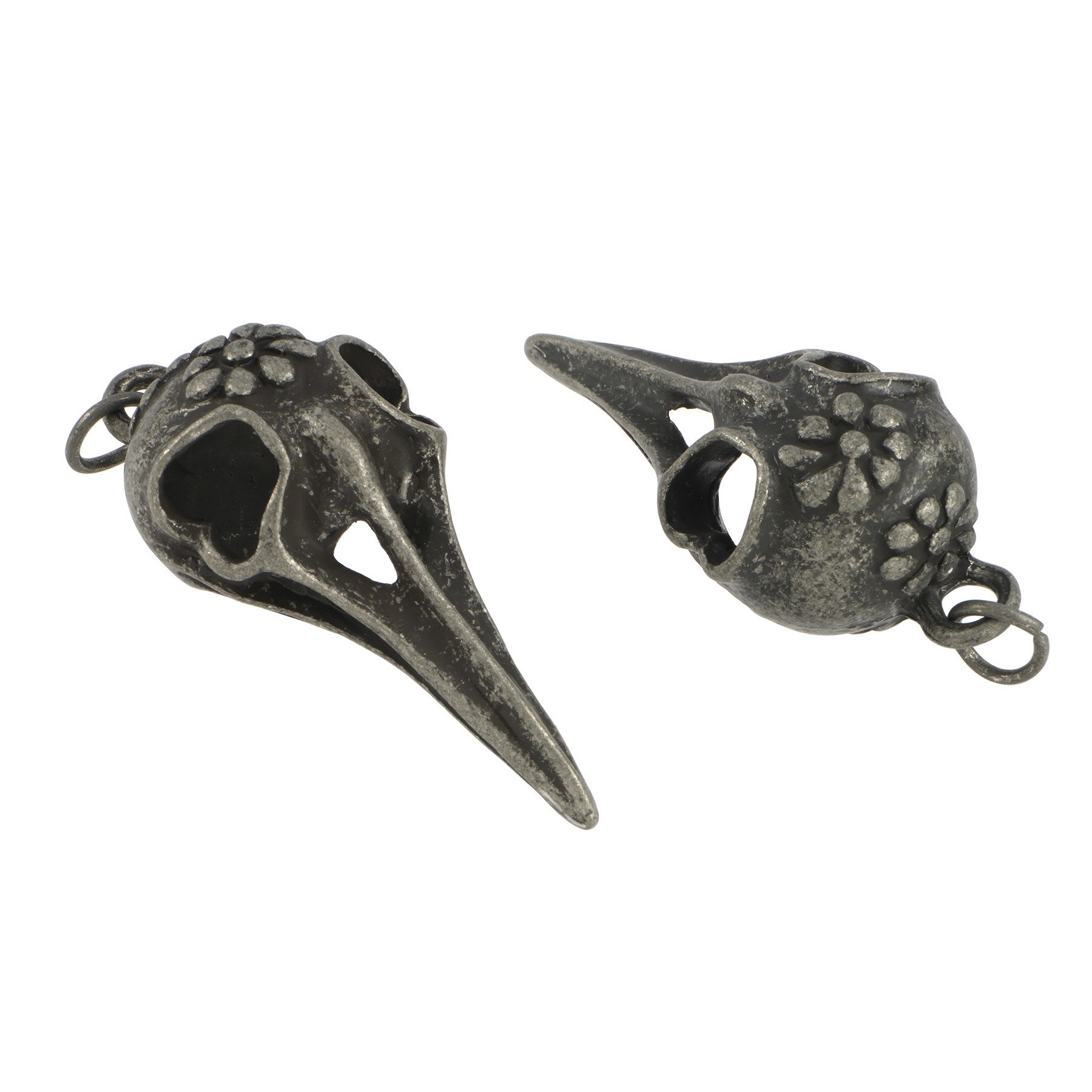 slide 2 of 2, Found Objects Bird Skull Charms, 2ct. By Bead Landing, 2 ct