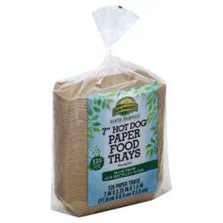 Sun Harvest 7In Paper Hot Dog Tray