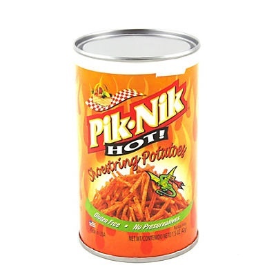 slide 1 of 1, Pik-Nik Hot Shoestring Potatoes, 1.5 oz