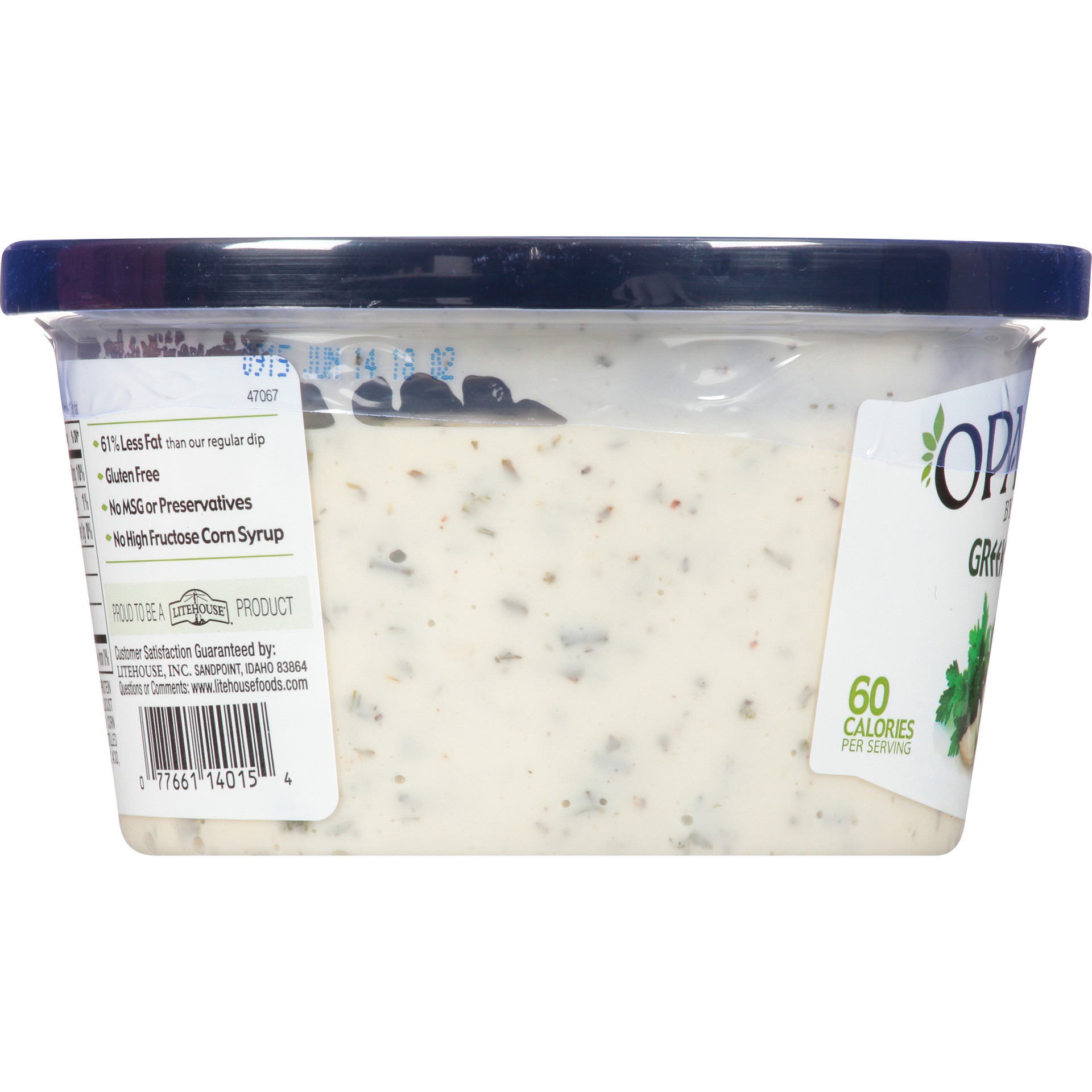 slide 4 of 6, Litehouse Opadipity Creamy Ranch Greek Yogurt Dip 12 oz. Plastic Tub; Litehouse Opadipity Creamy Ranch Greek Yogurt Dip 12 oz. Plastic Tub, 12 oz