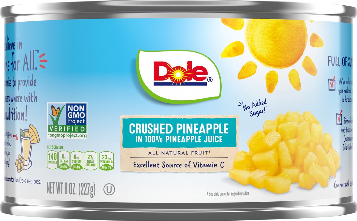 slide 6 of 9, Dole Pineapple, 8 oz