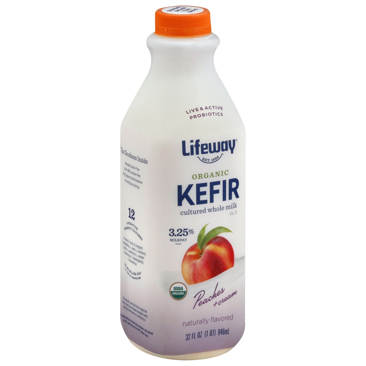 slide 1 of 9, Lifeway Kefir, 32 fl oz