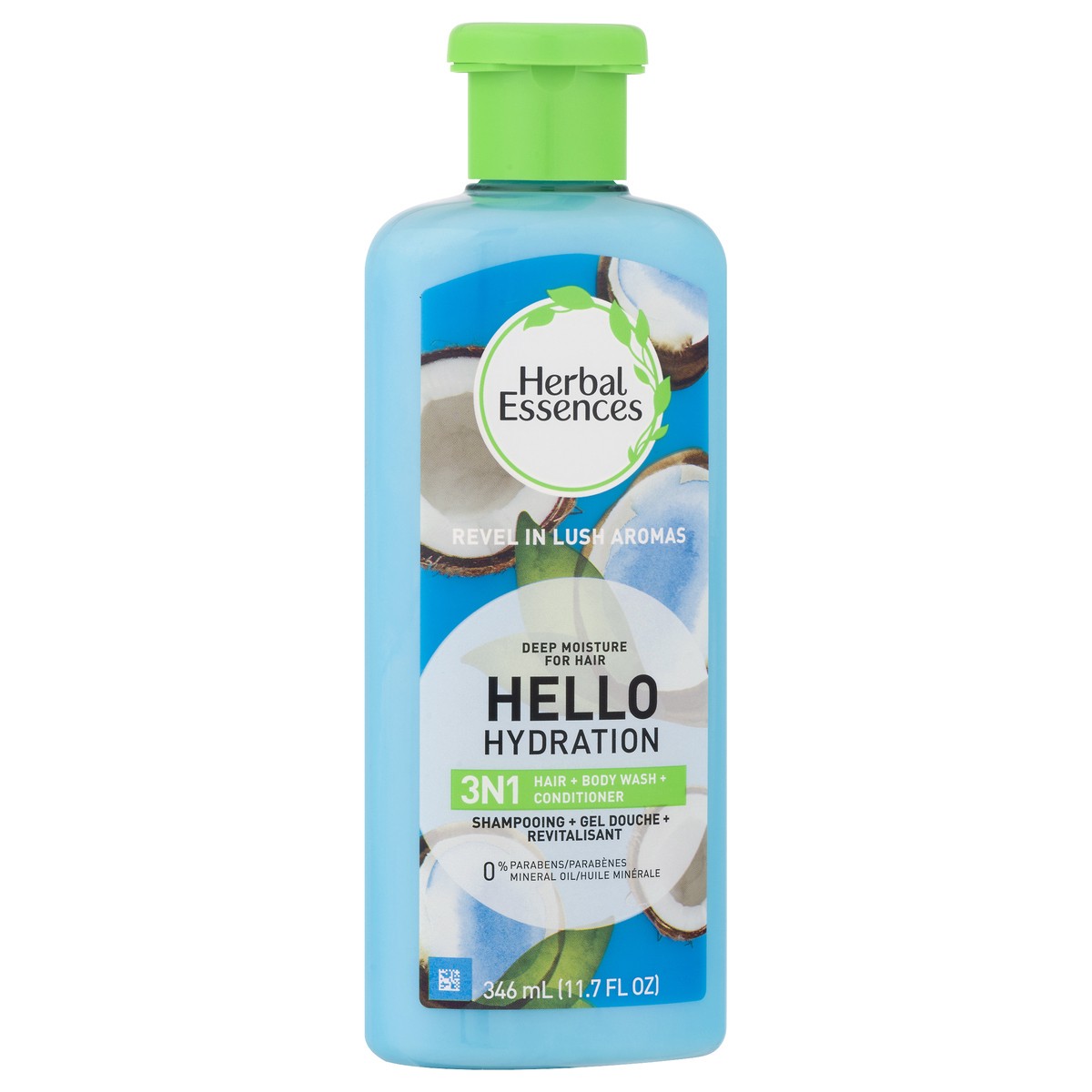 slide 6 of 9, Herbal Essences Hello Hydration 2IN1 Shampoo Conditioner, Moisture for Hair 11.7 fl oz, 11.7 fl oz